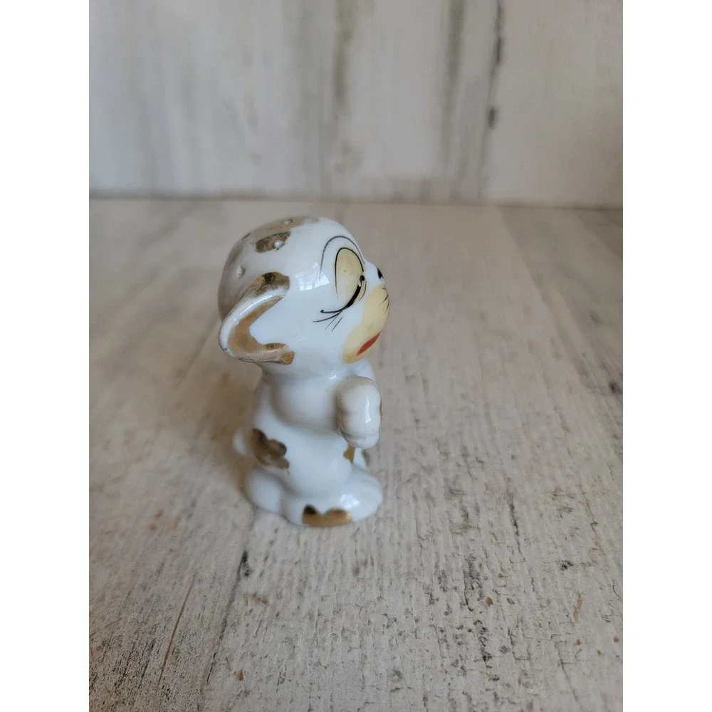 Vintage‎ japan cat I'm pep pepper shaker ceramic kitchen figure dog